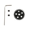 24T Pinion Gear Mod 1 5mm Shaft with Screws Wrench