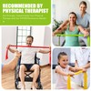 Resistance Bands, Elastic Exercise Bands for Physical Therapy Yoga Pilates