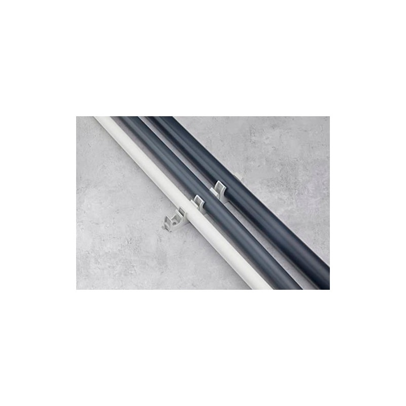 Pipe Clip 16 mm Grey Set of 50