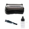 Replacement Shaver Foil&Cutter Cassette w/Rozor Shaver Oil& Cleaning Brush Compatible