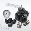 PQY Adjustable EFI Fuel Pressure Regulator Kit 3-70PSI with AN8