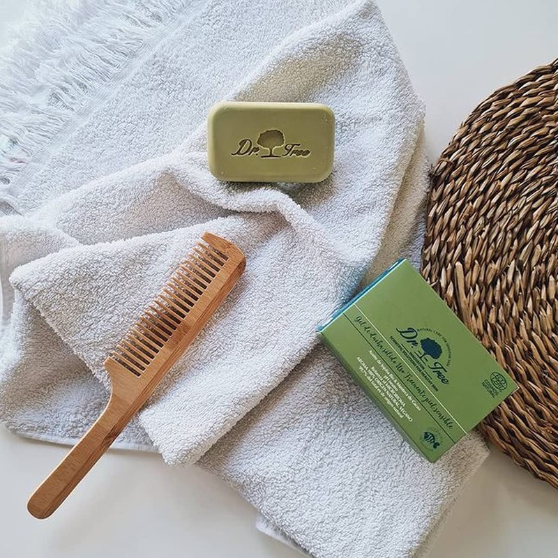 Dr. Tree Organic Solid Shower Gel for Frequent Use, Especially