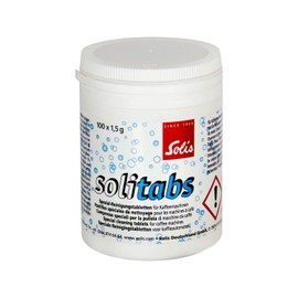 Solis Cleaning Tablets for Coffee Machines, Pack of 100, Solitabs
