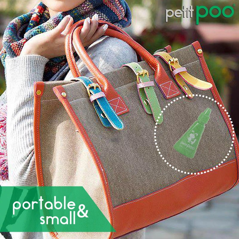 Petit Poo - Natural Toilet Odor Drops Eliminator Deodorizer (Apple