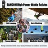 SAMCOM FPCN10A 2 Way Radios Walkie Talkies Rechargeable, 3000mAh Two-Way