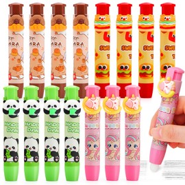 KOSTACHI Pack of 16 Erasers Party Bags Children's Birthday Party 5 6 7 8 9 10 Years Eraser Pen for Give Aways Children's Birthday Party & Party Favours Children's Birthday Party