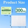 300 Count Makeup Remover Wipes Bulk, Individually Wrapped & Travel