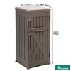 YITAHOME 60 Gallon Large Package Delivery and Storage Box, Double-Wall