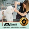 Kenchii Rose Dog Grooming Scissors, 7 Inch Straight Shears, Dog