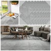 CHICHOME 16-Pack 12x12 Inch Grey Peel and Stick Floor Tile