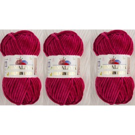 Himalaya Dolphin Baby Yarn 395 Yards 3 x 100 g Super Bulky Baby Blanket Yarn (80310)