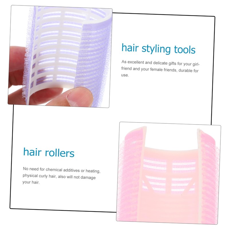 Baluue 8 Pack Hair Curling Rollers Versatile Hair Styling Tools