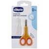 Chicco Baby Nail Scissors with Protective Cap Orange