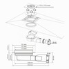 Wirquin 30723970 - Piletta a chaper venisio compatta e membrana