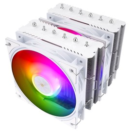 Thermalright Peerless Assassin 120 SE ARGB White V3 CPU Air Cooler, 6 Copper Heat Pipes, Double Tower and Double ARGB Fans, 155mm High, for AM4/AM5,Intel LGA1851/1700/115X/1200