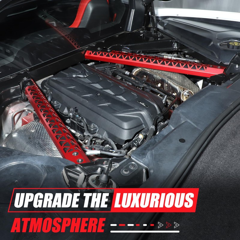 for Corvette C8 Engine Bay Panel Cover Trim Aluminum Engine