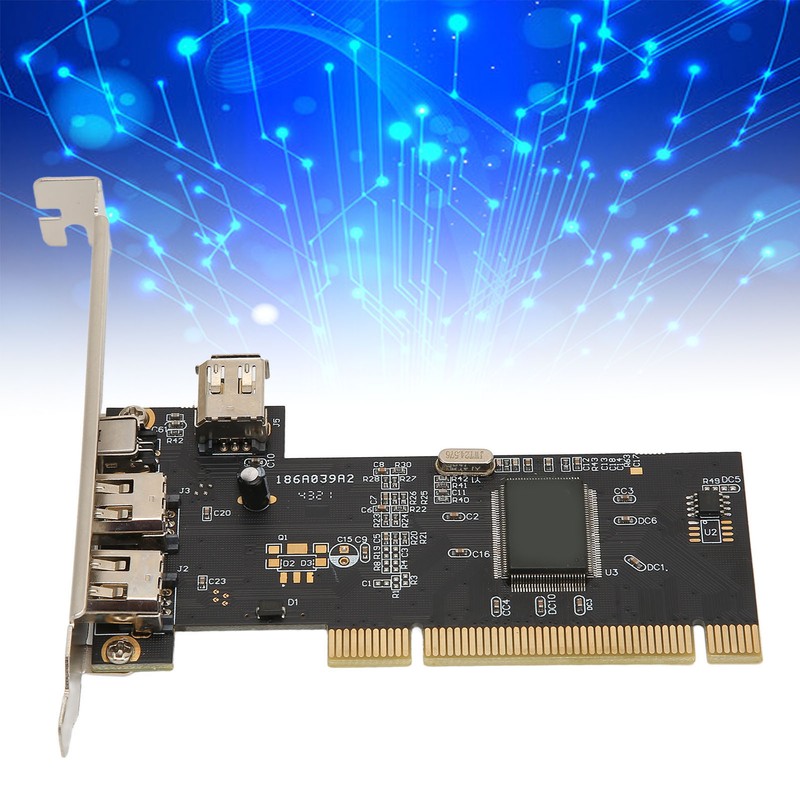 1394 Firewire Card PCI Express to External IEEE High Speed