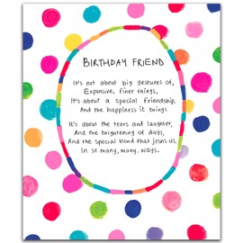 Birthday Friend Card, Happy Birthday Card For Friend, Friend Birthday Card, Friend Birthday Card, Friend Birthday Cards, Birthday Card For Friend, Birthday Cards