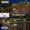 Solar Post Cap Lights Outdoor 12pack, Waterproof Fence Post Lights