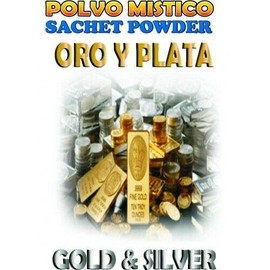 12 PIECES BRYBRADAN GOLD & SILVER POWDER-ORO Y PLATA POLVO EN BOLSA 1/2 OZ 14 GR