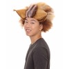 HPO Unisex Musical Brown & White Cats Wig, Premium Breathable