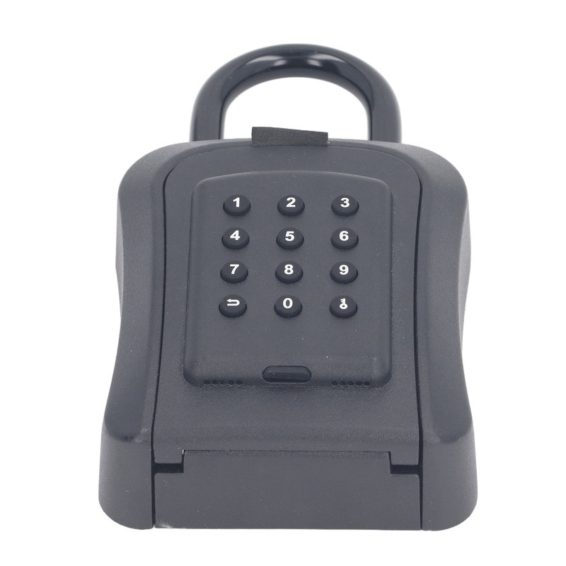 Key Lock Box Six Digit Password Wall Mounted Combination Keyboard