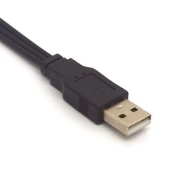 PIIHUSW USB to 3 RCA Cable, 1.5 Meter Long USB 2.0 Male to 3RCA Female Jack Splitter Audio Video AV Composite Adapter Cord for TV PC HDD DVR (1.5meter)