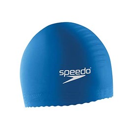 Speedo Unisex Swim Cap Latex , Blue
