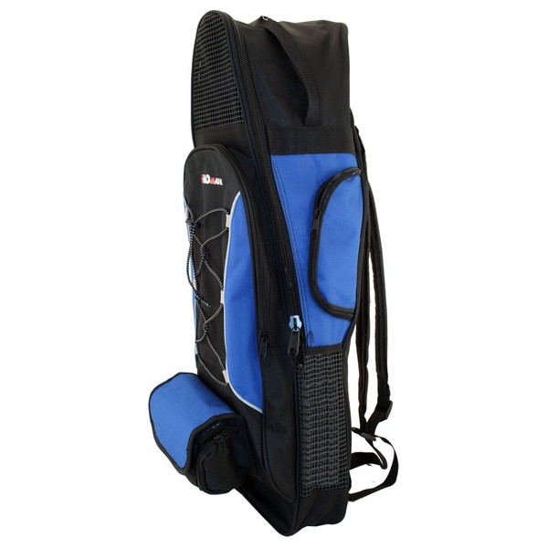 PROMATE Backpack Style Bag For Mask, Snorkel, & Fins Scuba Diving Gear Snorkeling Surfing Travel Overnight Back Pack Bag