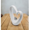 FeinKnick Stylish Heart for Decoration – Modern Decorative Heart 19