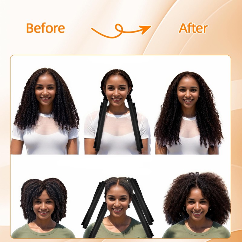 Lock Curly Hair Stretcher and Length Maintainer - Prevent Shrinkage
