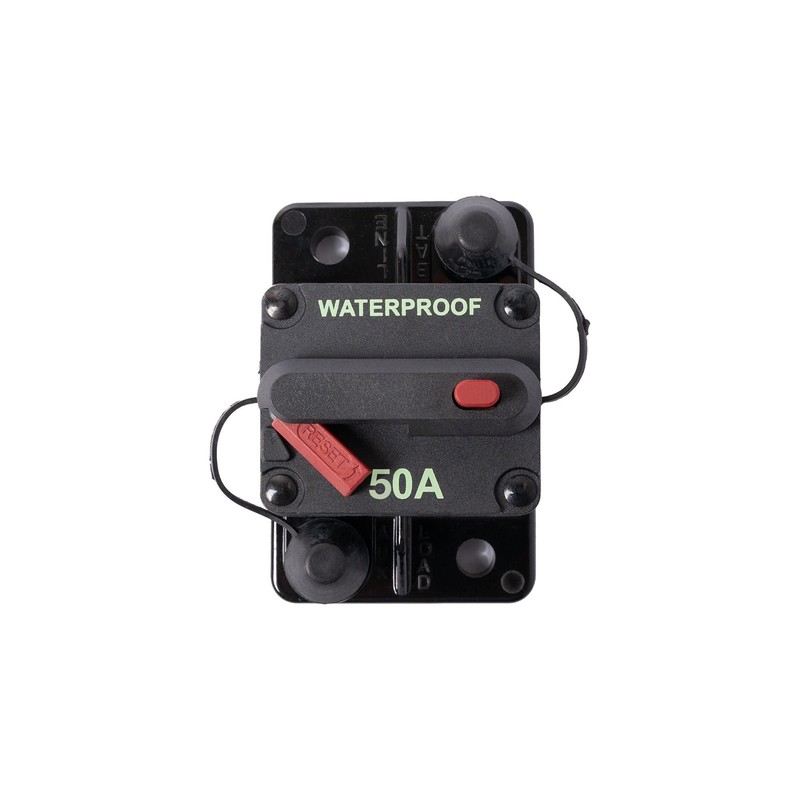 Newport Waterproof 50 Amp Premium Circuit Breaker for Trolling Motor