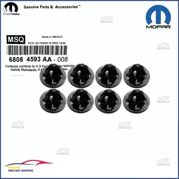 MOPAR (8) New OEM 07-2020 Dodge Ram 1500 2500 3500