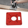 Router Table Insert Plate, Aluminum Alloy Universal Design Accessory for