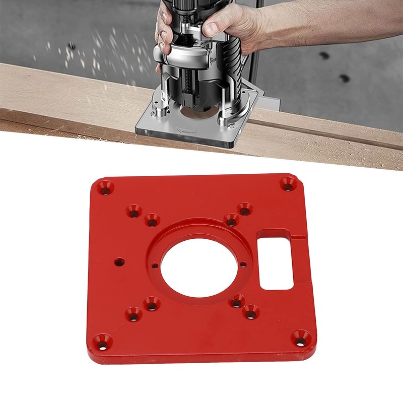Router Table Insert Plate, Aluminum Alloy Universal Design Accessory for