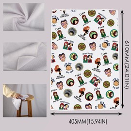 D-aria TV Series Inspired Gift MTV D-aria Gift Daria Jane Kitchen Dish Towel D-aria Tea Towel (IHATEEVERYBODY)