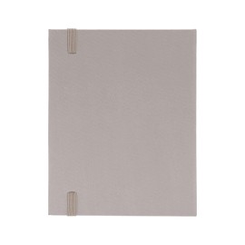 Kenro Box of 3 Grey Linen Minimax Photo Album for 100 Photos 6x4 Inch / 10x15cm with Space for Photograph on Front Cover, Slip-In Pages, Modern Design Great for Family Photographs, Aztec Series -