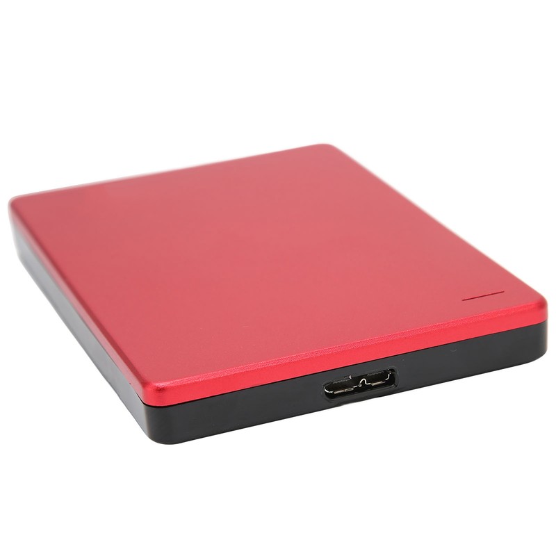 2.5in Red External HDD 6Gbps Transmission Portable External HDD Aluminum