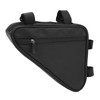 Bike Triangle Bag Waterproof Zipper Reflective Design Bicycle Frame Storage