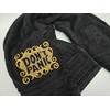Don't Panic Black Bath Towel, Towel Day Towel, 25th May