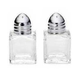Tablecraft Cube Salt & Pepper Shakers, Gold, 31S&P 547320
