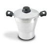 Brilhante Couscous Cooker Pan #2 | Nordestina N.2 - Silver, 2ml, Aluminum, Dishwasher Safe