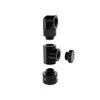 Bykski G 1/4in. Triple Female 90 Degree T Adapter Fitting
