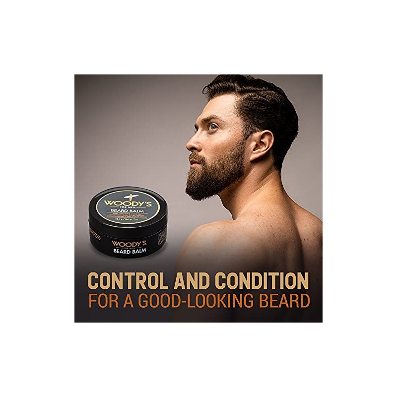 Woodys Beard Balm Men Balm 2 oz