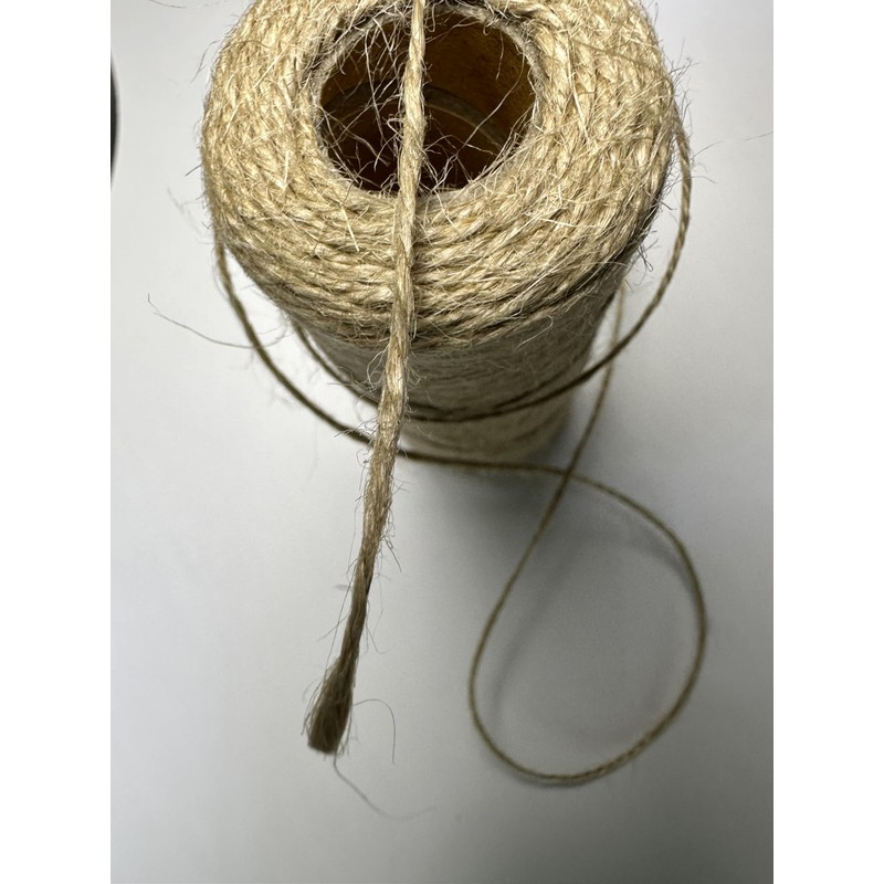 Foihukelim Jute Twine String 328 Feet，Christmas Twine ，Packing String，Packing String