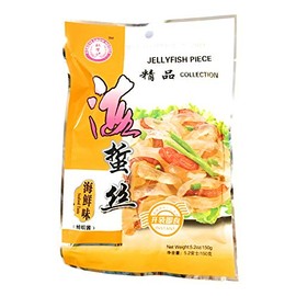 Lam Sheng Kee Instant Jelly Fish Piece 5.2 Oz( Seafood Taste)3 Pack