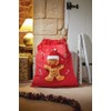 Smart Garden Gingerbread Man Merry Christmas Sack for Presents -