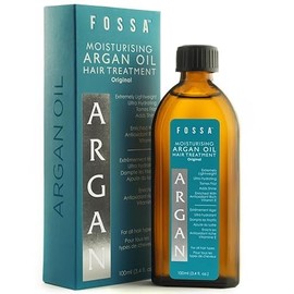 Fossa Aceite De Argan Para El Cabello | Tratamiento Hidratante Para El Cabello | Aceite De Argán Ligero Para El Cabello Tama El Frizz, Agrega Brillo, Reduce El Daño Y Controla Las Puntas Divididas Par