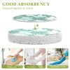 Esponjas de arce de otoño verde y blanco, absorbentes, limpias,