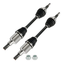 PHILTOP CV Axle Shaft Assembly Compatible with GMC Envoy 2005-2009 4WD 5.3L, Front Complete CV Joint Axle Shaft 2 PCS